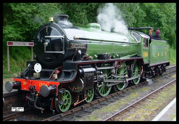 Hissing, belching, farting, emitting noxious fumes . . . .  oh, and a steam train too.