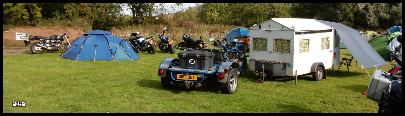DOT and the Dog Kennel at the Toads rally.