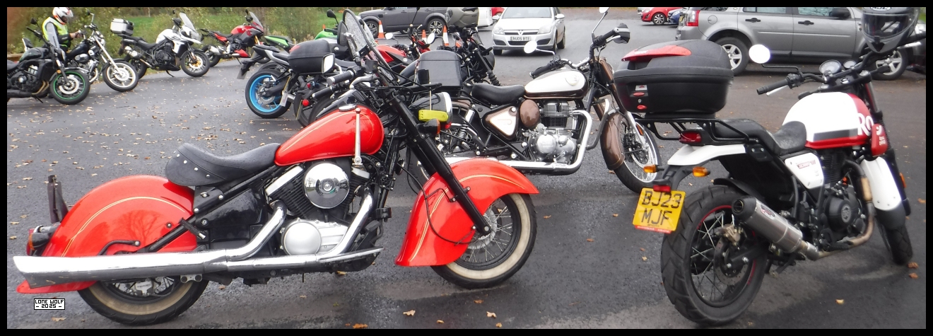 My Drifter and Andy's Royal Enfield