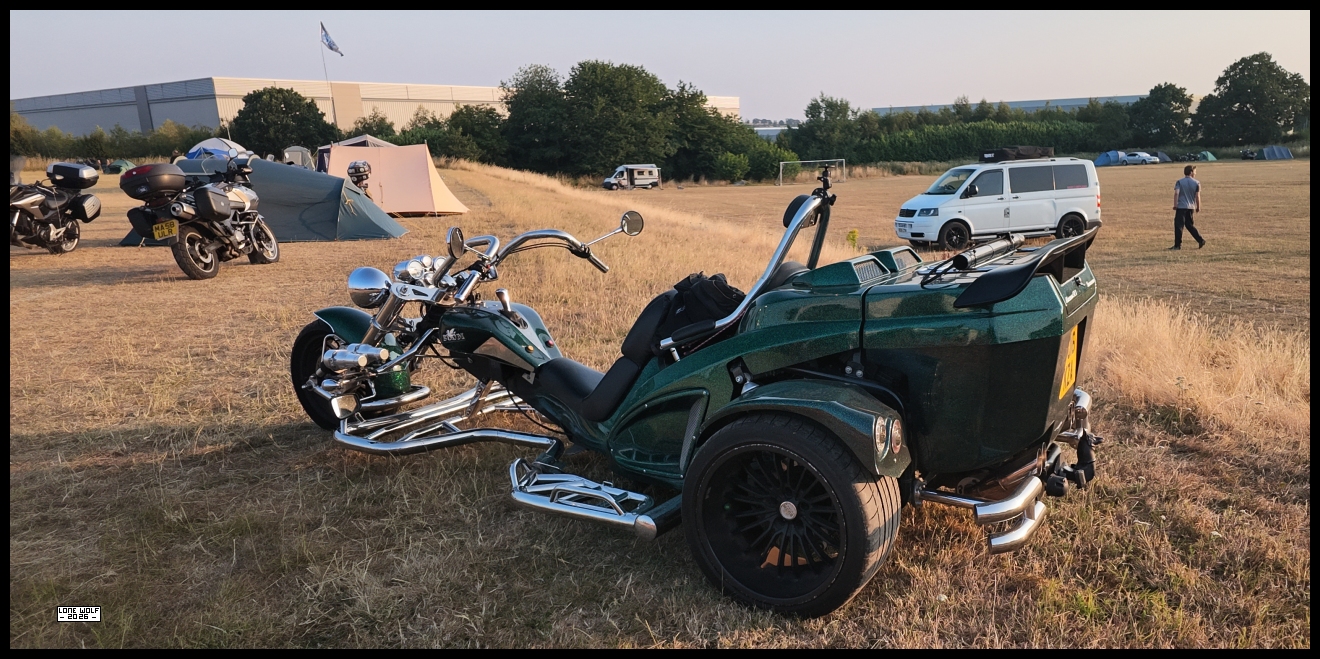 At the Grubs 40th rally.