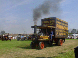 Steam lorry - chain drive