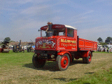 Steam lorry - shaft drive