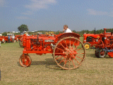 Flying the flag for agricultural trike riders.