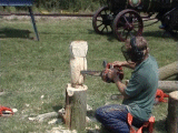 "Texas chain saw sculpter" just doesn't have the same ring to it.