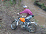 A rather muddy AJS