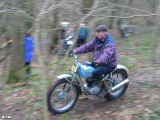 A very stubby little machine, but it looked such fun to ride.