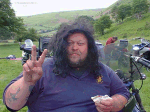 "Love - peace - flowers - dig that hair man - like, groovy - far out".........Bucka catches a dose of 1960s.