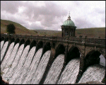 One dam - full to capacity