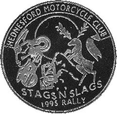 Rally badge - 1995