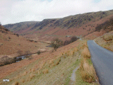 The road leading to the Devil's Staircase