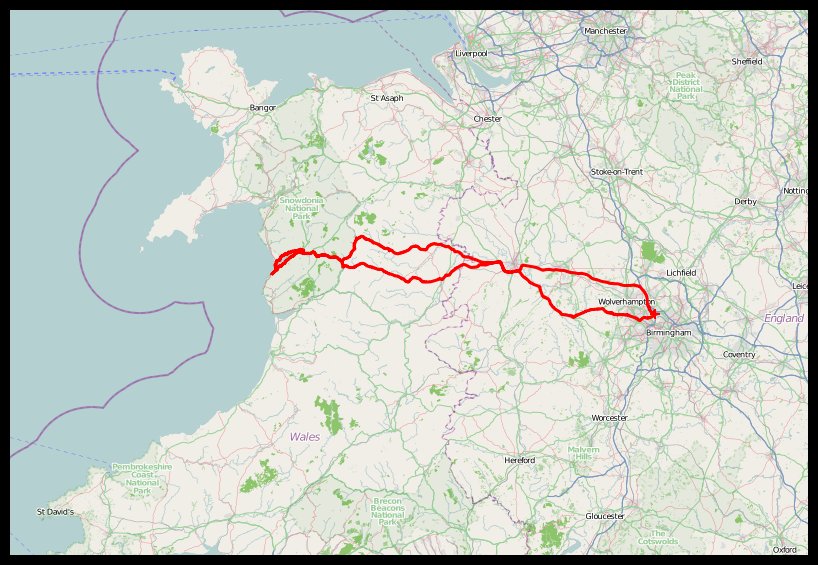 B31 to Barmouth